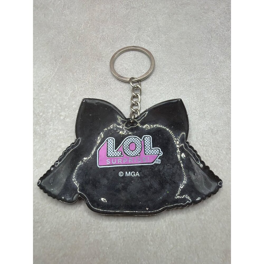 LOL Surprise Keychain W/ Pink Bow & White Braids MGA Collectible Accessory - Picture 2 of 2